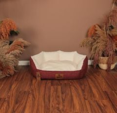 Tml Diamond Peluş Kedi Köpek Yatağı  60*50 Cm
