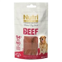 Nutri Snack Biftekli Köpek Ödül Maması 80 gr