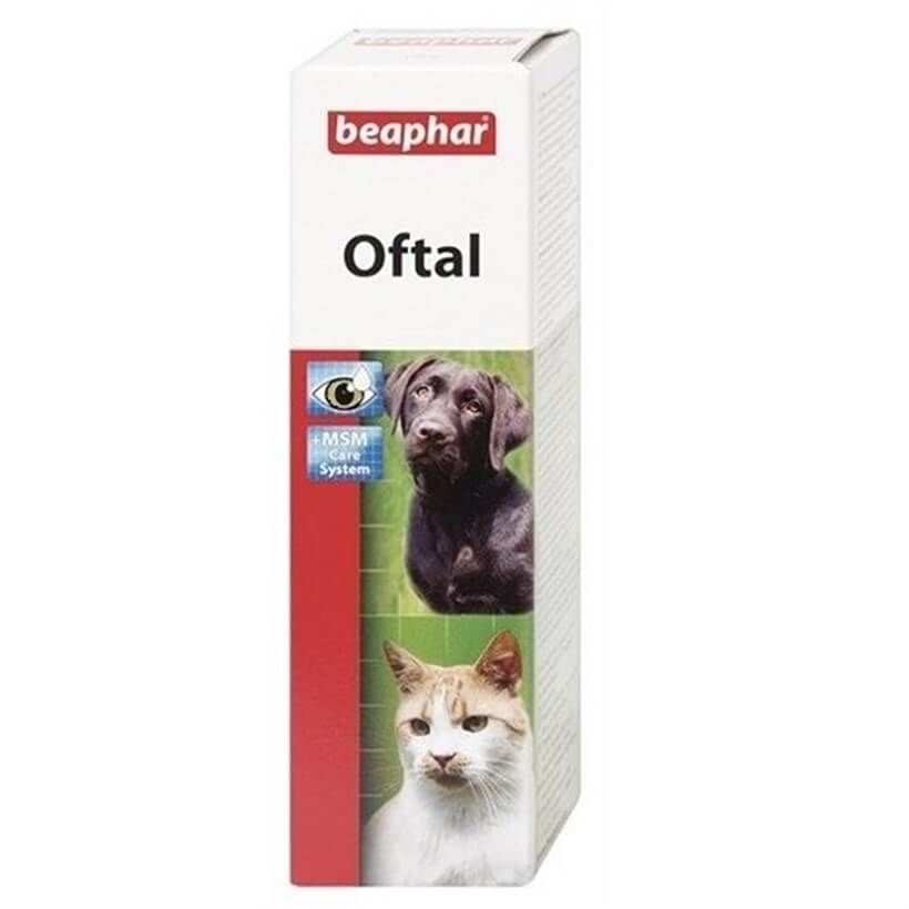 Beaphar oftal göz temizleme 50ML 012487