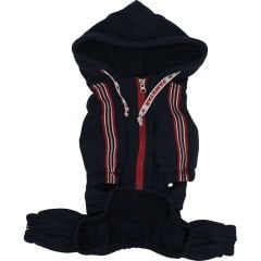 Pawstar Köpek Tulumu Sweatshirt Kapşonlu Lacivert 22920 - S