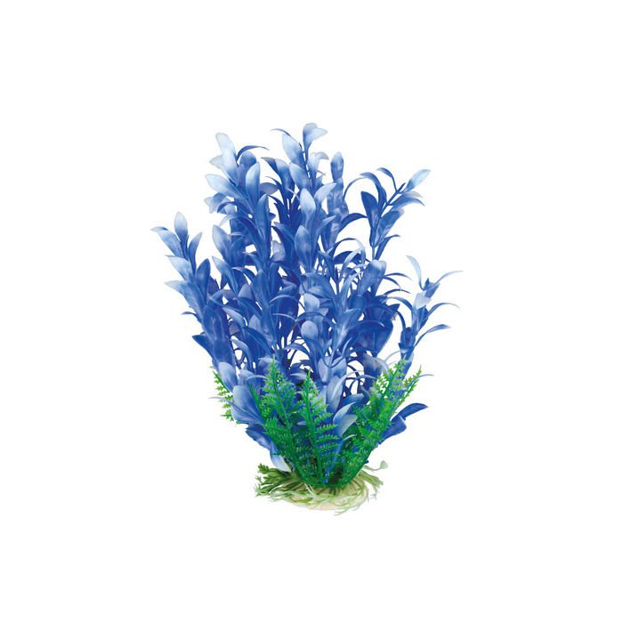 Akvaryum  plastik bitki mavi-yeşil 16cm 886-032175