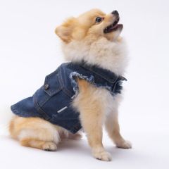 Pawstar Denim Kot Köpek Yeleği M 22101