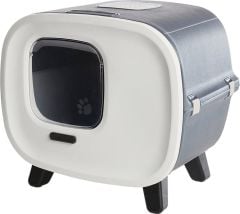 SAVIC MİRA DE LUXE KEDİ TUVALETİ ANTRASİT A2062