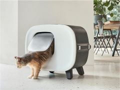 SAVIC MİRA DE LUXE KEDİ TUVALETİ ANTRASİT A2062