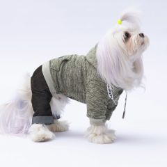 Pawstar Yeşil New York Köpek Tulumu M 24915