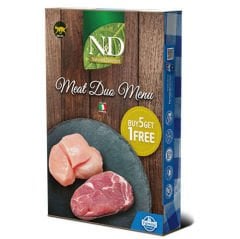 N&D Tavuklu Kuzu Etli Kedi Konservesi 6AL5ÖDE 6X70Gr.