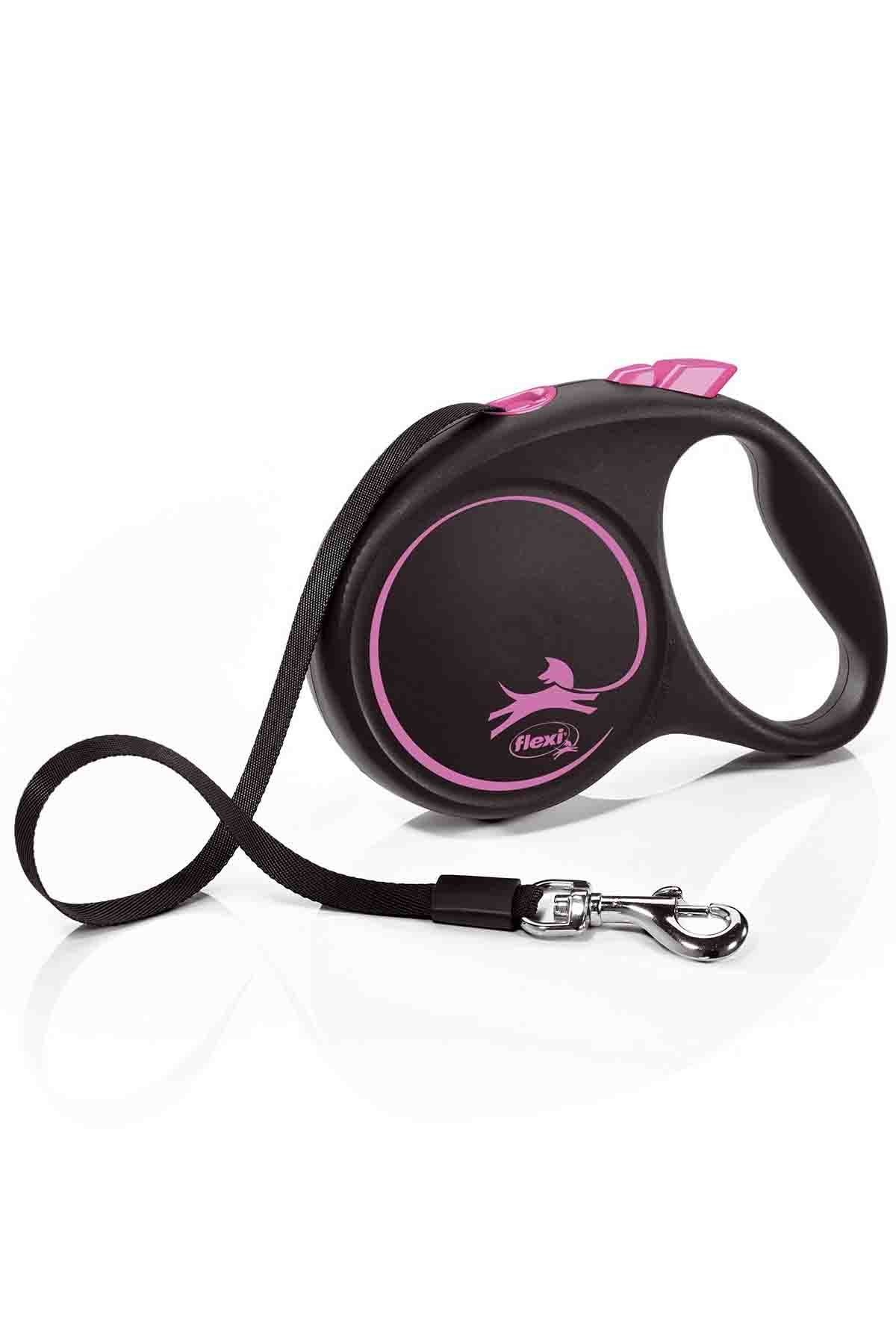 Flexi Black Design Pembe M Şerit (5 Metre)