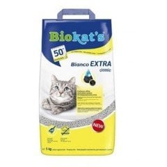 Biokats Bianco  Aktif Karbonlu Kedi Kumu10LT
