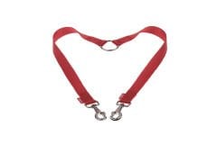 Doca 2 Li Köpek Gezdirme Tasması Kırmızı 1.5cm X 50cm