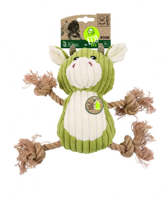 M-Pets Rosie Peluş İnek Köpek Oyuncağı 10642999