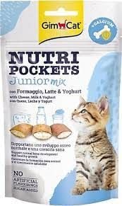 Gimcat Nutripockets Junior Mix Yavru Kedi Ödül Tableti 60gr