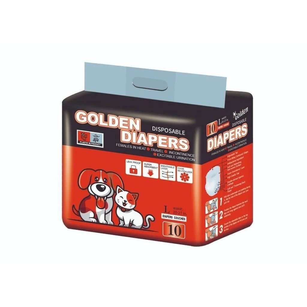 Golden Köpek Regl Külot Bezi L 50-68 Cm 10lu