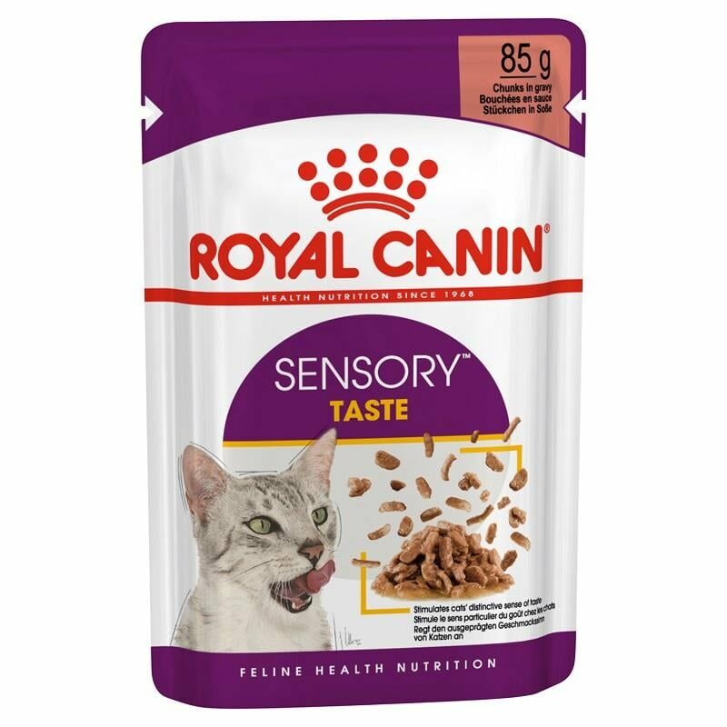 Royal Canin Sensory Taste Etli Soslu Kedi Konservesi 85gr