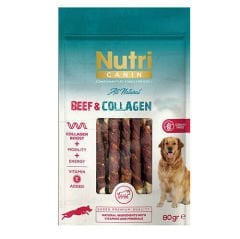 Nutri Collagen Biftekli Köpek Ödül Maması 80 Gr