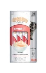 M-PETS Kitten Ton Balıklı ve Tavuklu Yavru Kedi Sıvı Kedi Ödül Maması 4X15gr