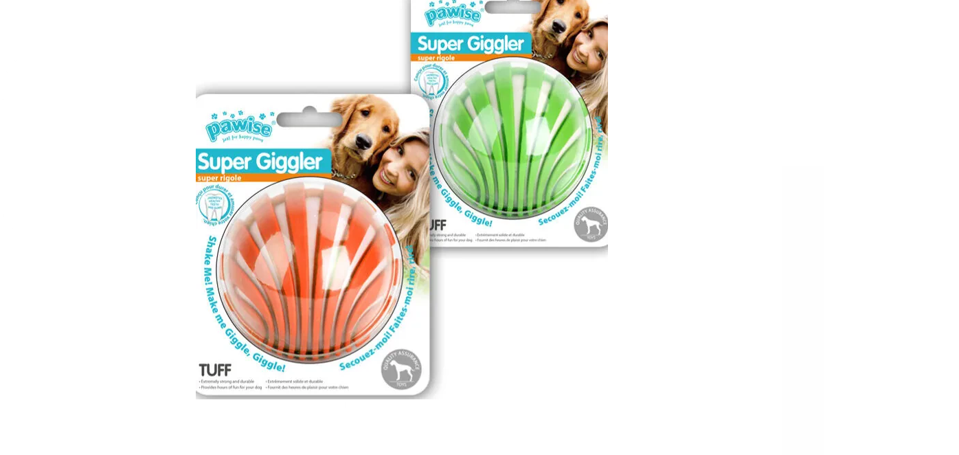 Pawise  Super Gıggle Sesli Top 8cm Oyuncak