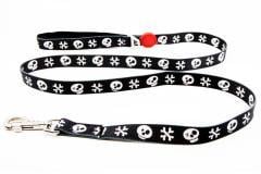 Tailpetz Köpek Gezdirme  Kayışı Kurukafa Desenli 2CM*140CM