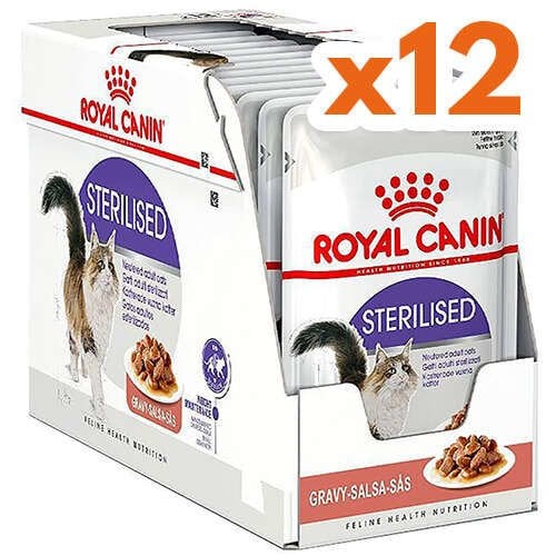 Royal Canin Sterilised Gravy Kısırlaştırılmış Kedi Konservesi 85 Gr x 12 Adet