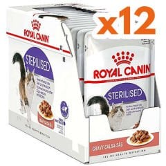 Royal Canin Sterilised Gravy Kısırlaştırılmış Kedi Konservesi 85 Gr x 12 Adet