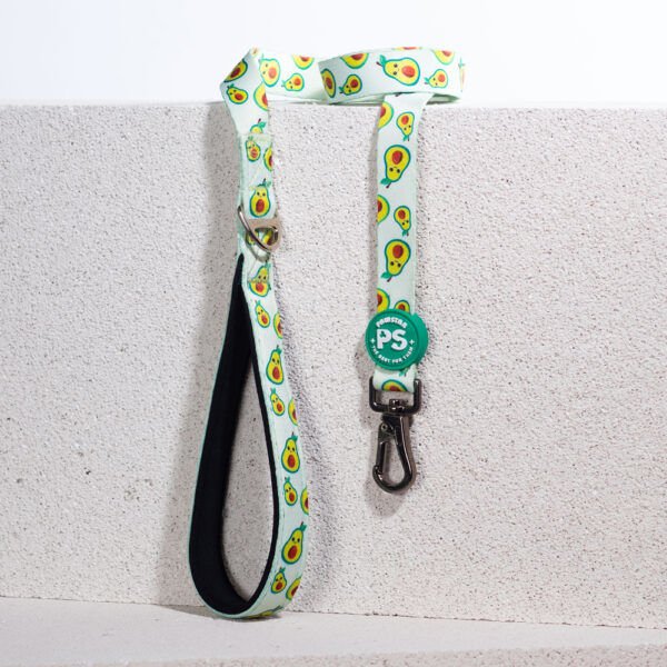 Pawstar Avocado Desenli Şerit Köpek Gezdirme Sevk Kayışı 2*120 Cm