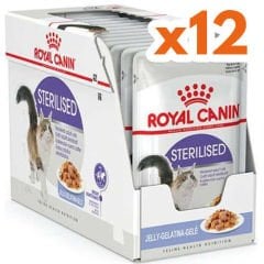 Royal Canin Sterilised Jelly Kısırlaştırılmış Kedi Konservesi 85 Gr x 12 Adet