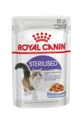 Royal Canin Sterilised Jelly Kısırlaştırılmış Kedi Konservesi 85 Gr x 12 Adet