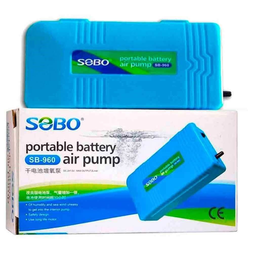 Sobo pilli hava motoru SB-960 2 LT/H 2X1.5 VOLT