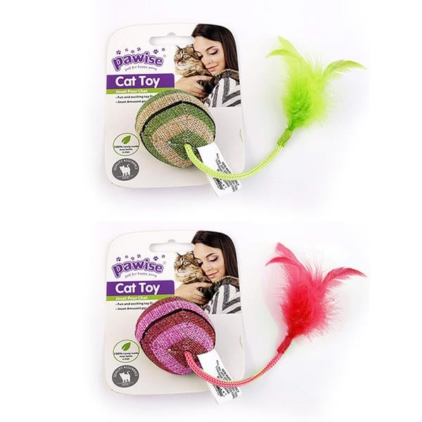 Pawise  Top İp Kuyruklu Tüylü Oyuncak