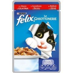 Purina Felix Junior Sığır Etli Yavru Kedi Maması 85 Gr