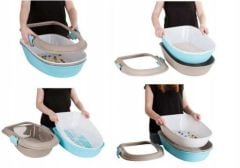 FURBA CHIC ELEKLI AÇIK KEDİ TUVALETİ 59*39 515-PF97763