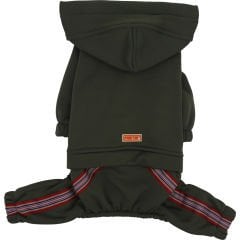 Pawstar Köpek Tulumu Kapşonlu Haki 22921 - 2XL