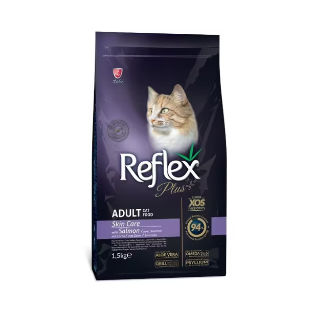 REFLEX PLUS ADULT SALMON SKIN CARE 1,5 KG