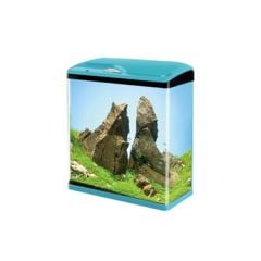 Sobo 400F-B  Mavi Set Akvaryum 39*19*44cm