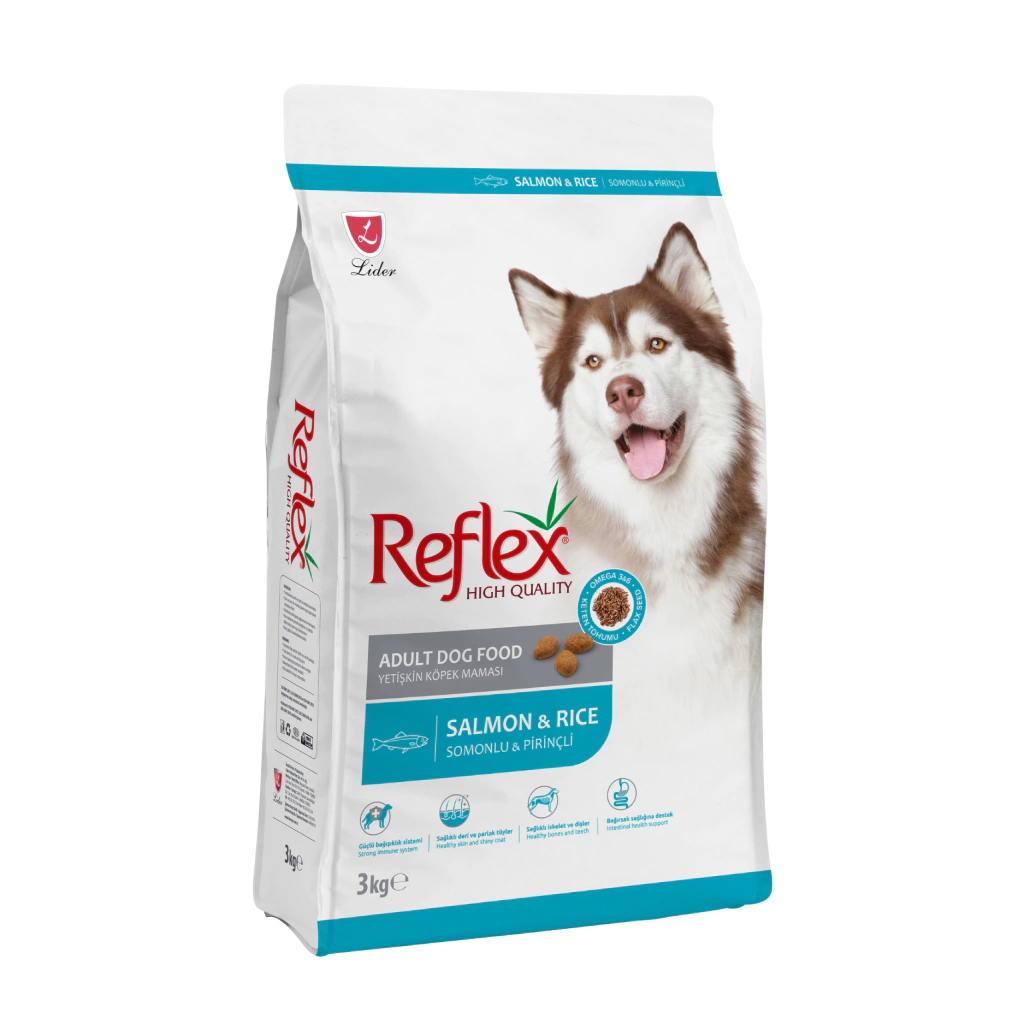 REFLEX ADULT MEDIUM FISH & RICE 3 KG
