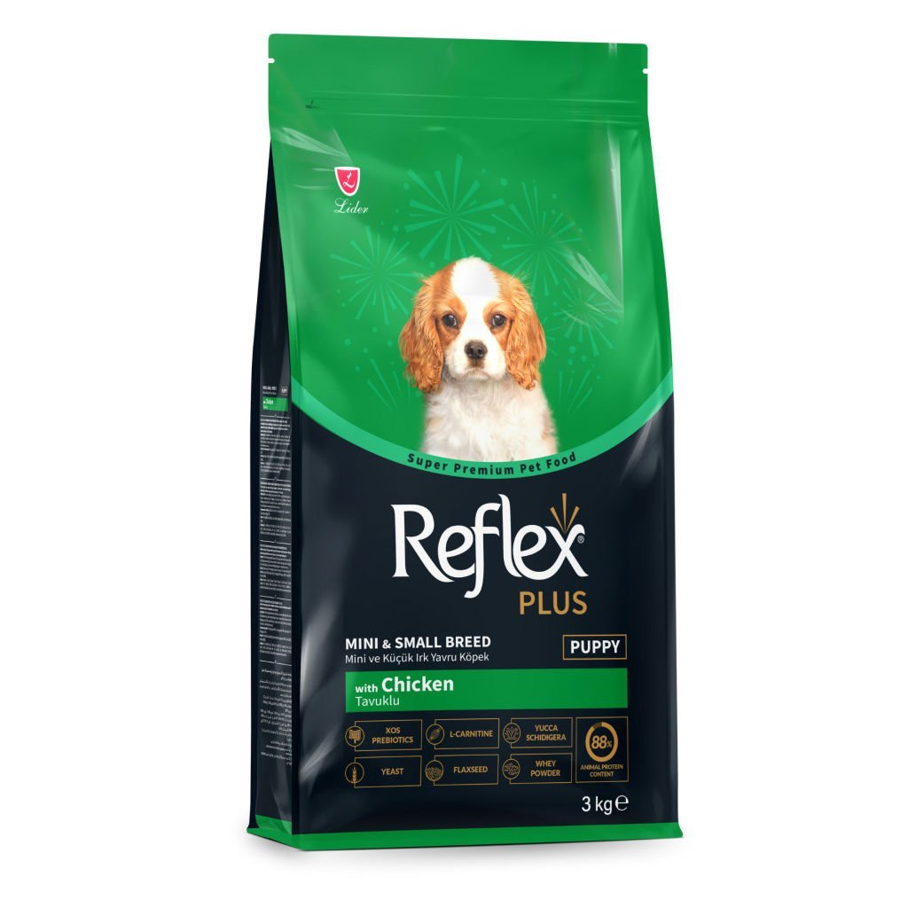 REFLEX PLUS PUPPY SMALL MINI CHICKEN 3 KG