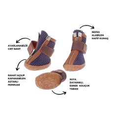 DESIGN AYAKKABI FERMUARLI DENIM NO:2