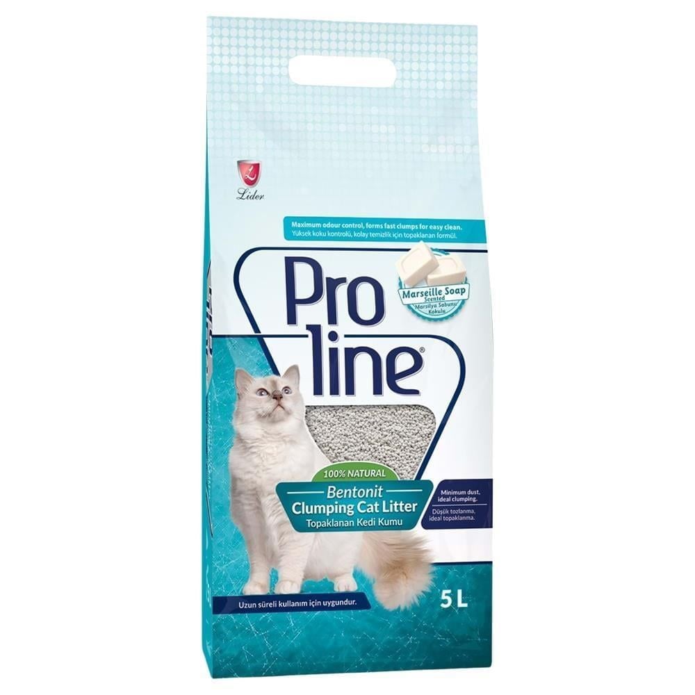 PROLINE KEDİ KUMU MARSİLYA SABUNLU 5 LT