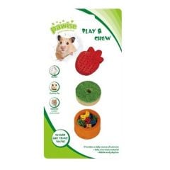 Pawise Ahşap&Lif Yenilebilir Kemirme Oyun No:1 39121