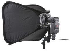 JINBEI E-40x40cm Katlanabilir Tepe Flaş İçin Softbox