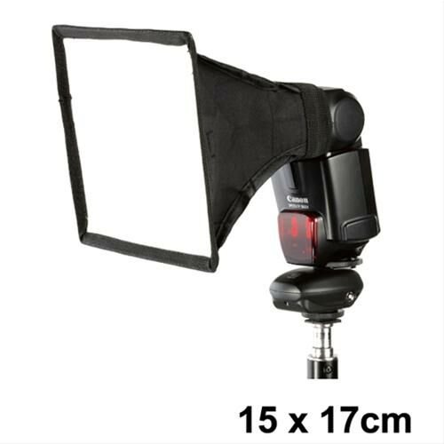 JINBEI E-15x17cm Tepe Flaş İçin Mini Softbox