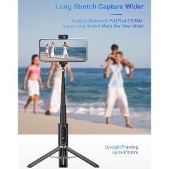 Ulanzi SK-02 Bluetooth Selfie Çubuğu Tripod