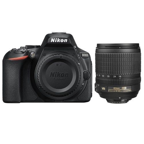 Nikon D5600 18-105mm f/3.5-5.6G ED VR Lens Kiti DSLR Fotoğraf Makinesi