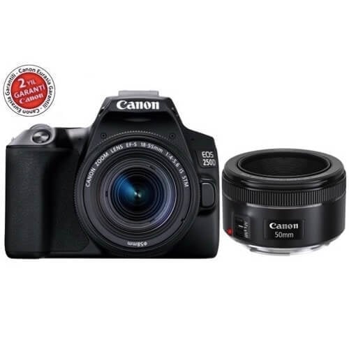 Canon EOS 250D 18-55mm IS STM + 50mm STM Kit