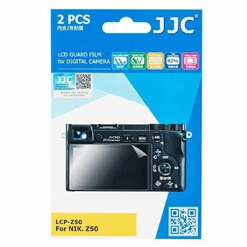 JJC LCP-Z50 LCD Ekran Koruyucu Film 2'li Paket (Nikon Z50)