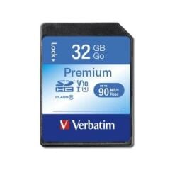 Verbatim 32GB 80MB/S PREMIUM U1 SDHC Hafıza Kartı