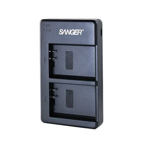 Sanger LP-E10 Canon Uyumlu İkili USB Şarj Aleti