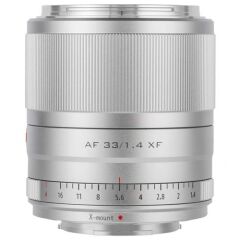 Viltrox XF 33mm f1.4 APS-C Gümüş (Fuji X-mount)
