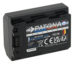 Patona Platinum Batarya Sony NP-FZ100 USB-C İçin