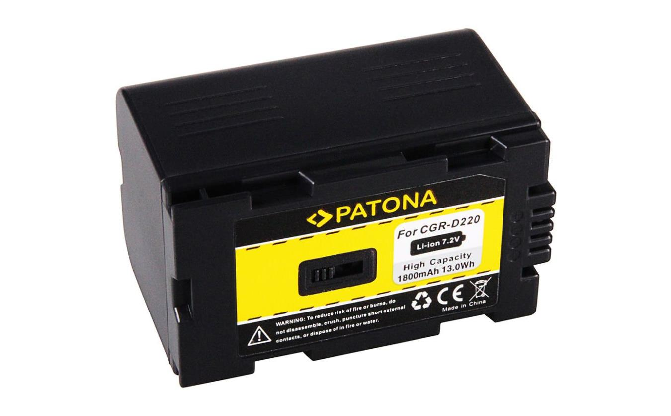 Patona Batarya Panasonic CGR-D220 İçin