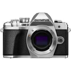 Olympus OM-D E-M10 Mark III Aynasız Fotoğraf Makinesi (Silver)